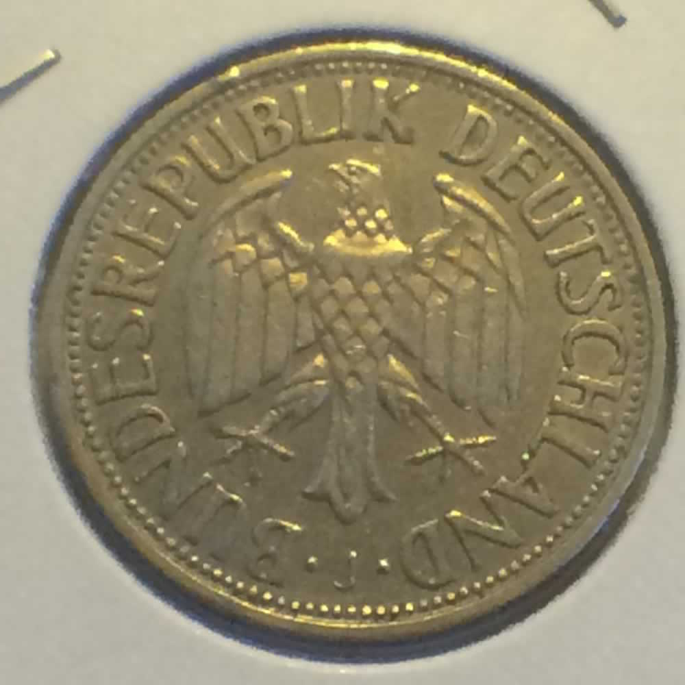 Germany 1956 J 1 Deutsche Mark ( DM 1 ) - Obverse