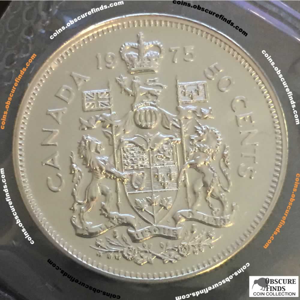 Canada 1975  RCM Half Dollar ( C50C ) - Reverse