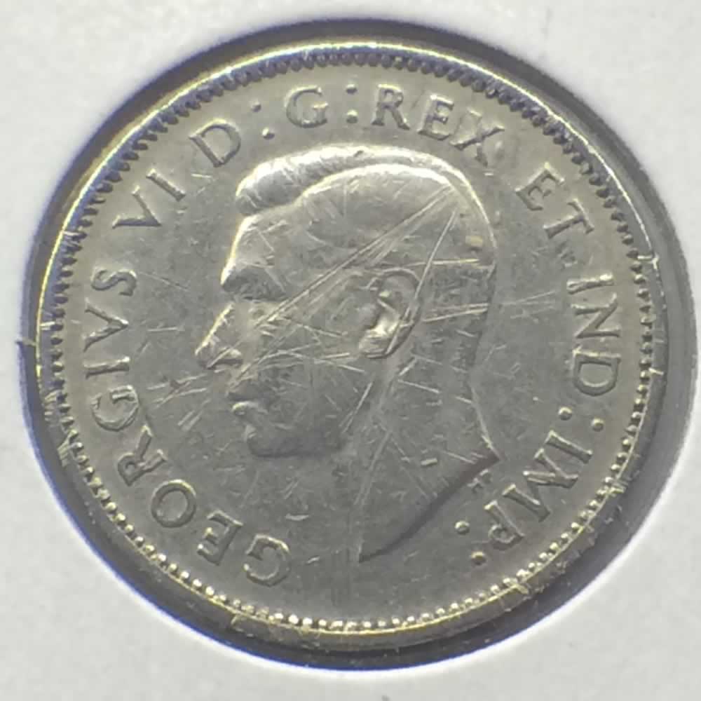 Canada 1941  Canadian 5 Cents ( C5C ) - Obverse