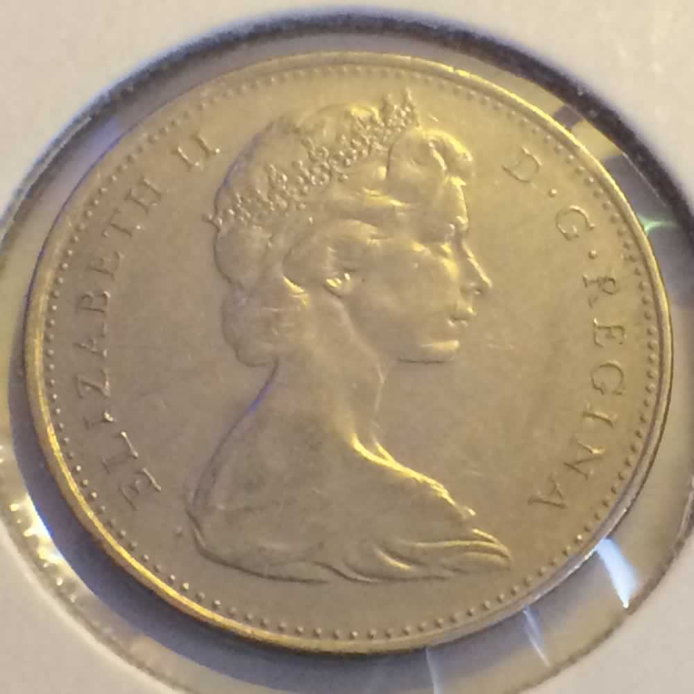 Canada 1975  Canadian Nickel ( C5C ) - Obverse