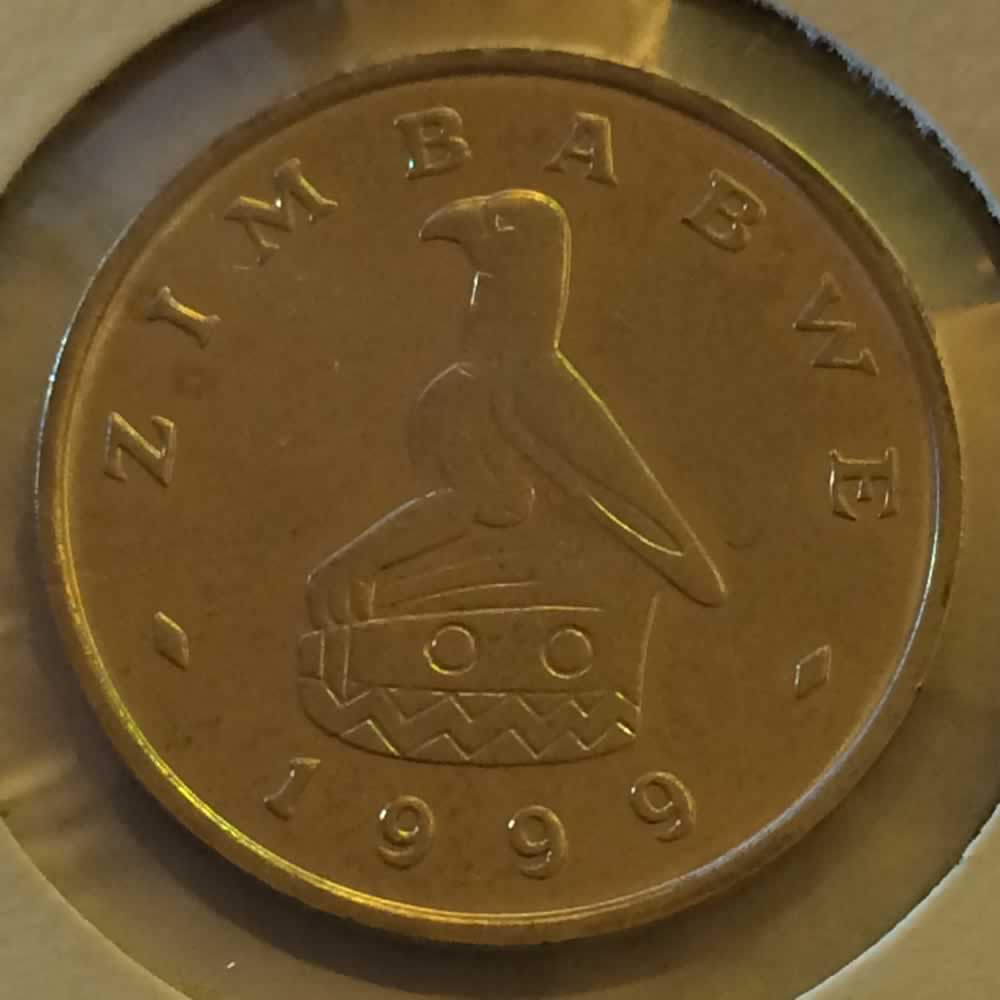 Zimbabwe 1999  Zimbabwe 10 Cents ( 10c ) - Obverse