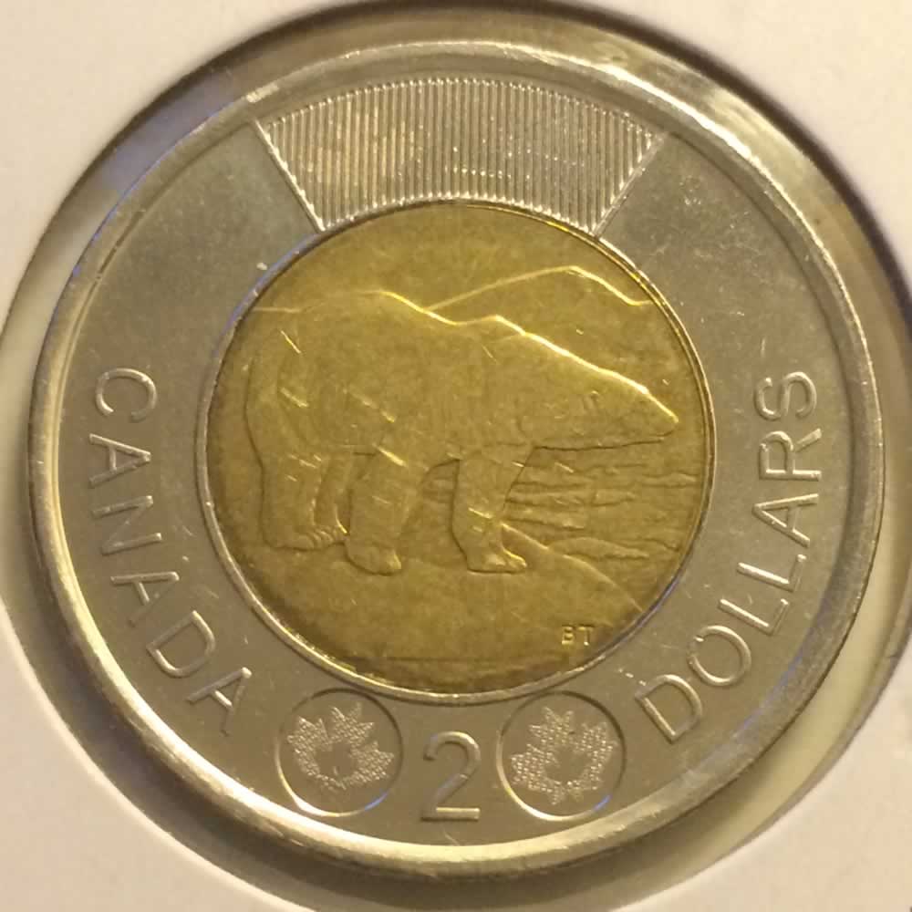 Canada 2012  Canadian 2 Dollars - Position B ( C$2 ) - Reverse