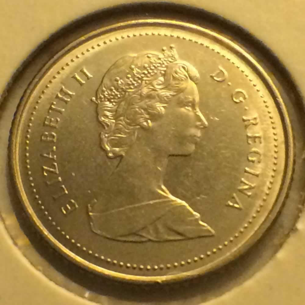 Canada 1989  Canadian Ten Cents ( C10C ) - Obverse