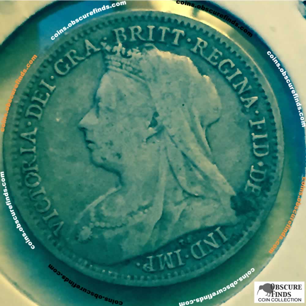 GB 1898  Silver 3 Pence ( 3P ) - Obverse