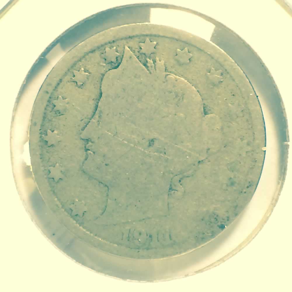 US 1911  Liberty Head 'V' Nickel ( 5C ) - Obverse