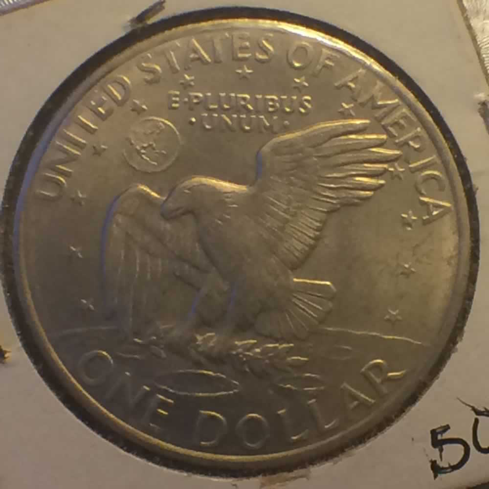 US 1971 D Eisenhower Dollar ( $1 ) - Reverse