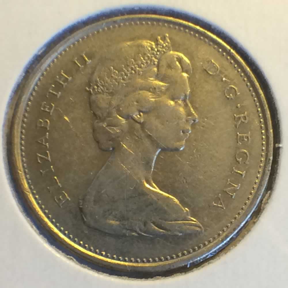 Canada 1971  Canadian Quarter ( C25C ) - Obverse