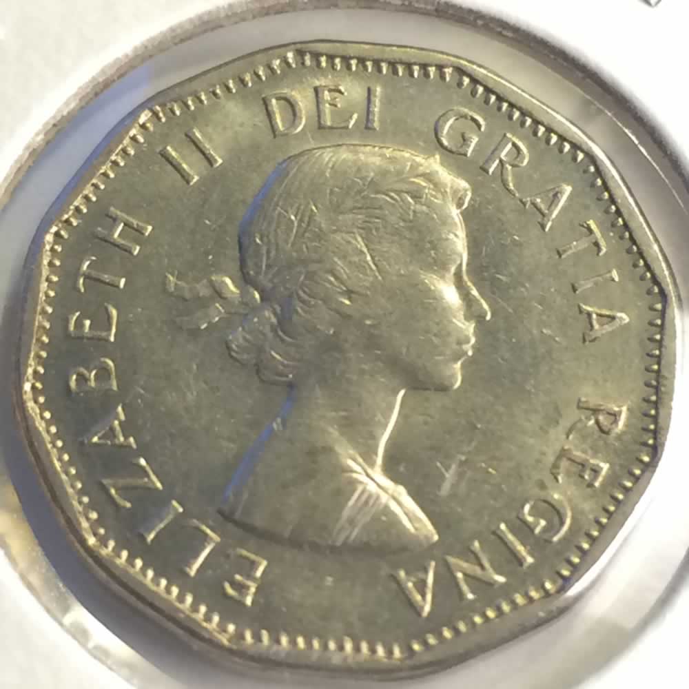 Canada 1959  Canadian Five Cent ( C5C ) - Obverse