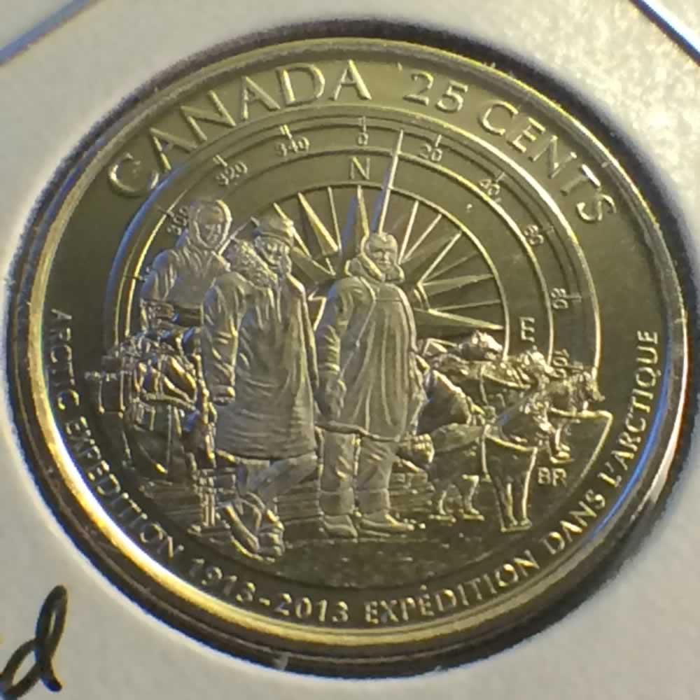 Canada 2013  Arctic  Expedition - Frosted ( C25C ) - Reverse